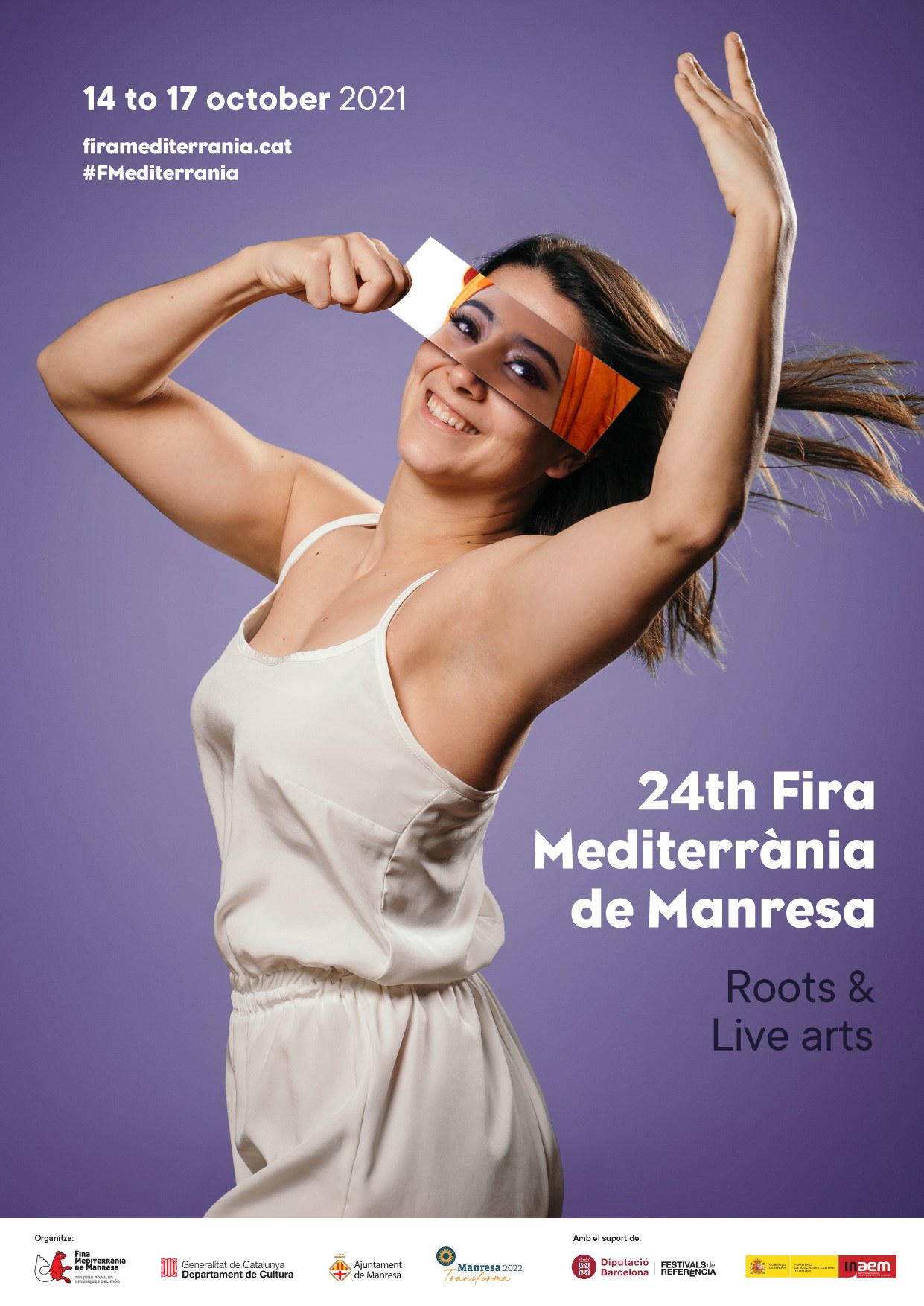Poster of the 24th Fira Mediterrània Manresa · Performing arts