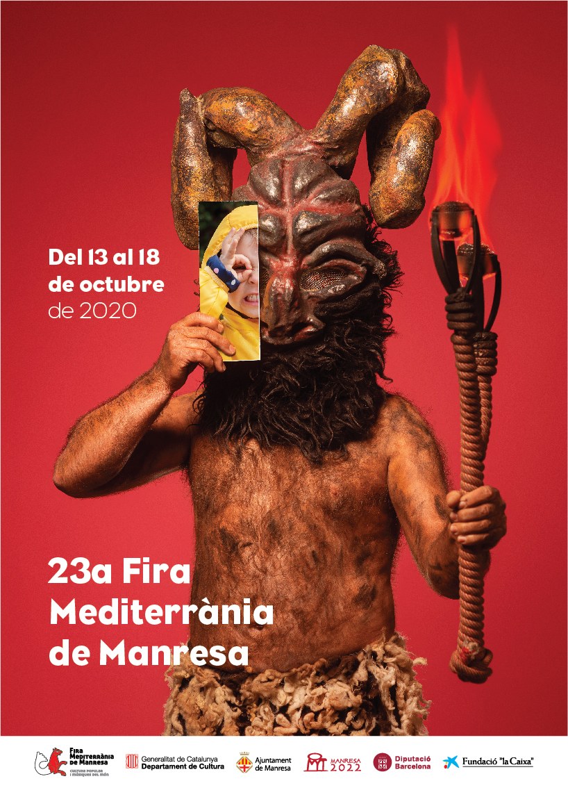 Cartel de la 23a Fira Mediterrània de Manresa · Cultura popular