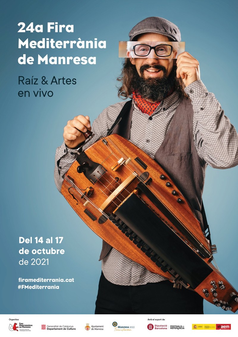 Cartel de la 24a Fira Mediterrània de Manresa